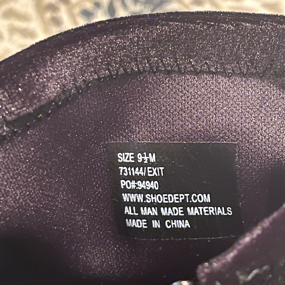 Black Velvet Booties - Picture 8 of 11